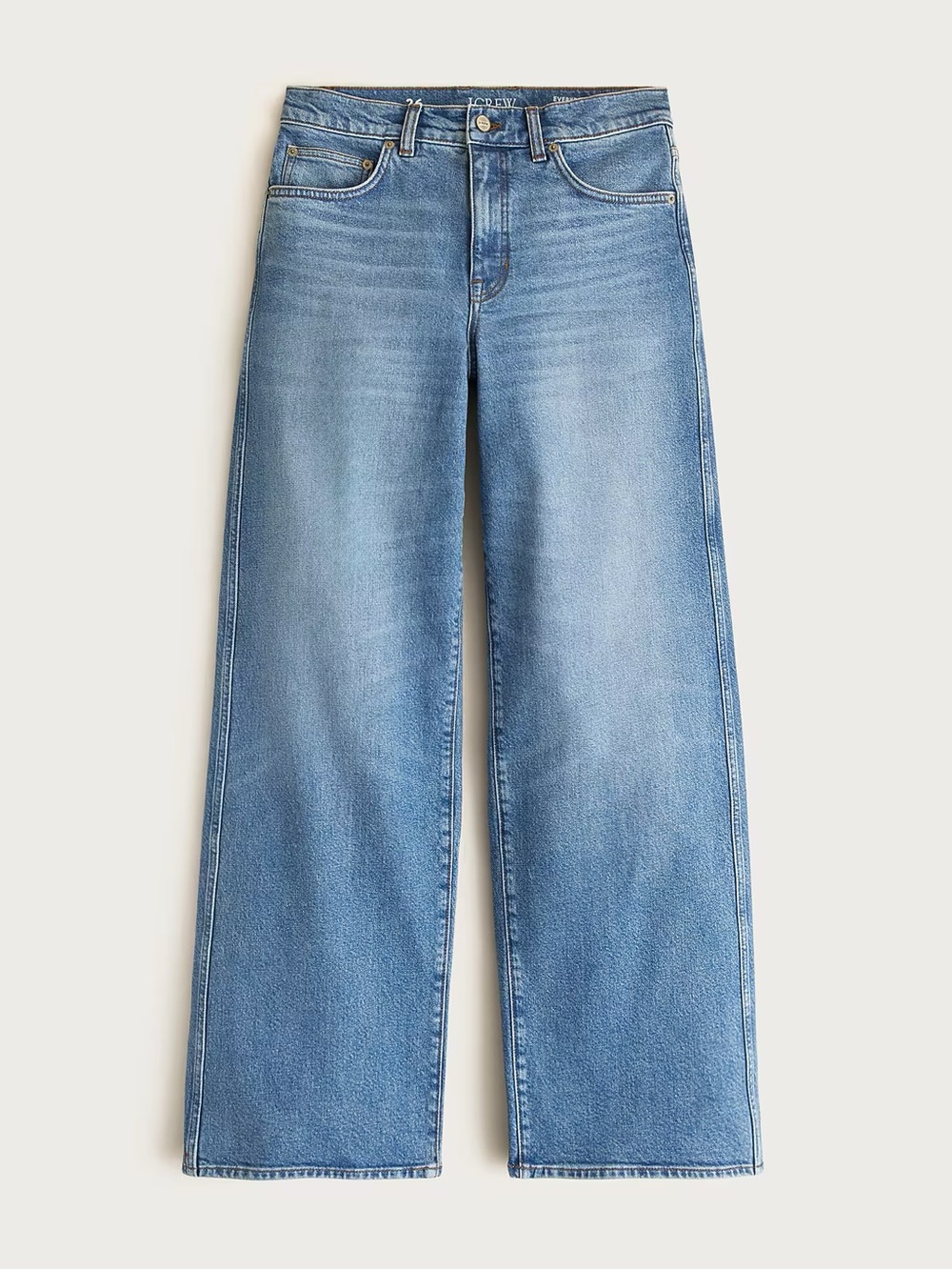 J. Crew Light Blue Wide-Leg High-Rise Jeans - Picture 5 of 5